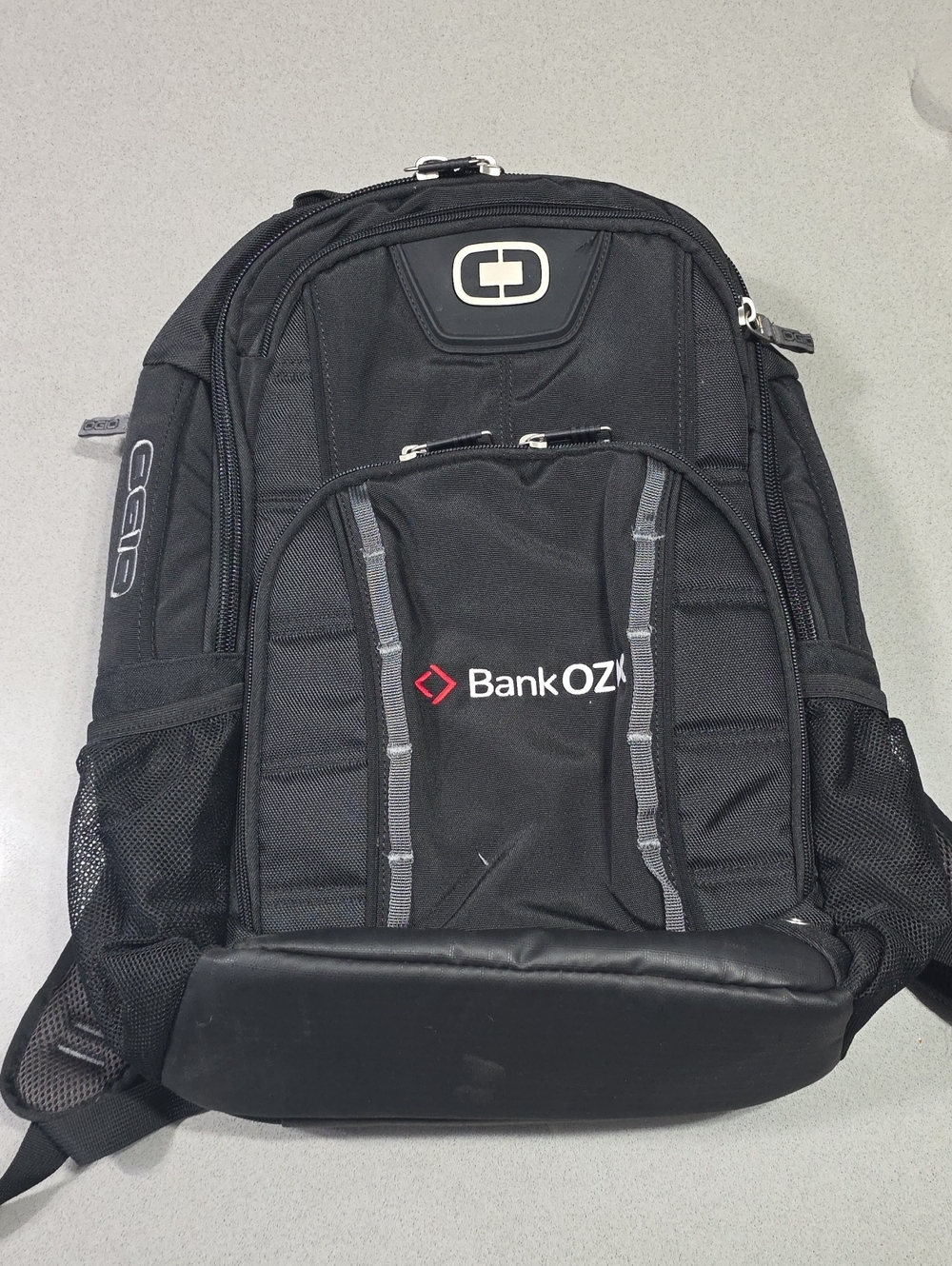 Black Men's Business Backpack For Laptop Computer